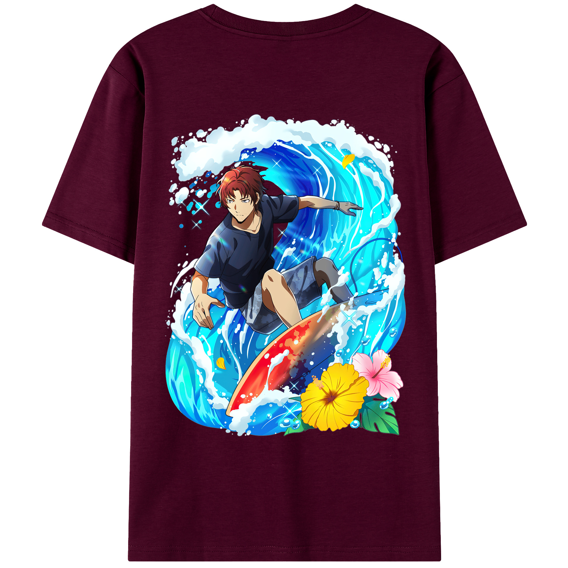 （画像用） 文豪ストレイドッグス Bungo Stray Dogs レディース半袖Tシャツ(バックプリント)